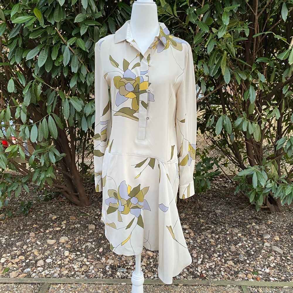 Halston Heritage silk dress